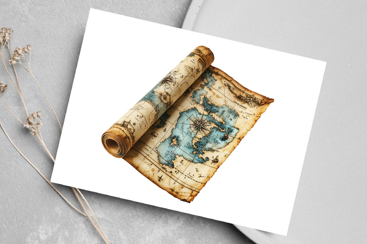 Watercolor Coastal Decor Clipart, an Illustration by Canvas Craft (Photo 6 of 7)