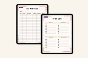 2025 Digital Craft Business Planner, a Stationery Template by Designmela01 (Thumbnail 7 of 8)