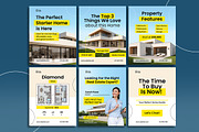 Real Estate SocialMedia Post + Canva, a Social Media Template by Jiwstudio (Thumbnail 3 of 4)