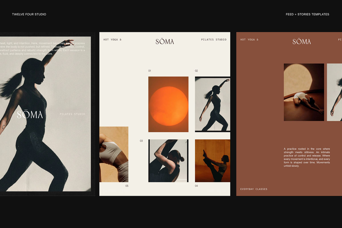 SOMA | Wellness Brands Templates, a Social Media Template by Twelve Four Studio (Photo 3 of 5)