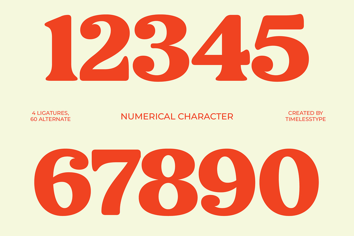 Noira Bilamo Retro Groovy Serif, a Serif Font by timelesstype.co (Photo 11 of 15)