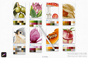 Watercolor Brushes for Procreate, a Brush Add-On by owlasya (Thumbnail 8 of 9)