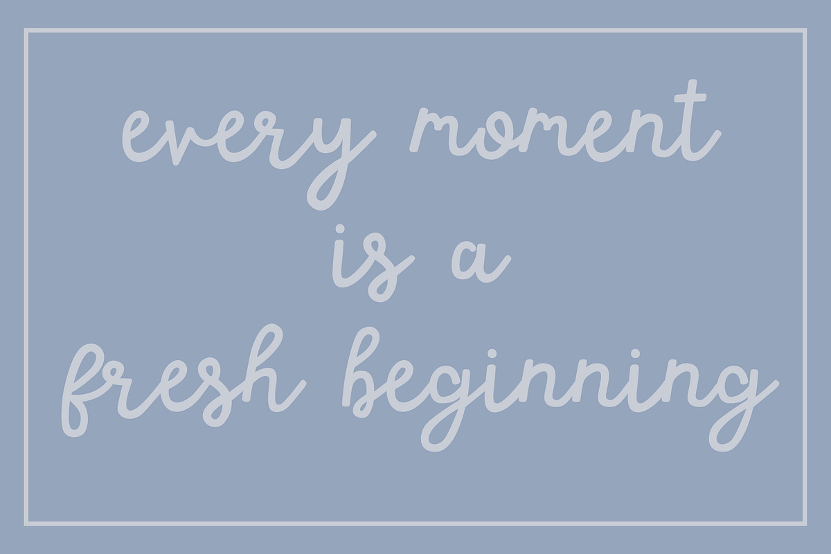 Happy Dance Monoline Script Font preview 5