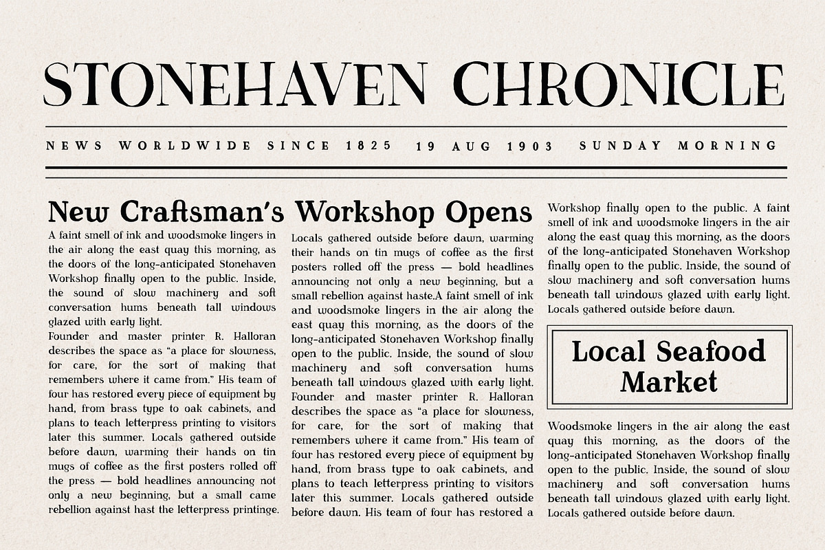 Kolanko | Imperfect Vintage Serif, a Serif Font by Point and Poem (Photo 10 of 11)