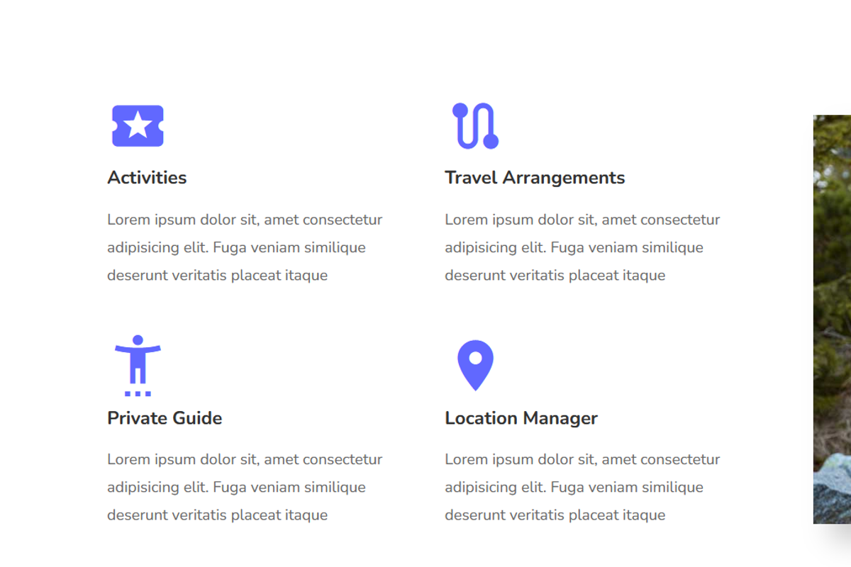 Nour - Tour & Travel Agency Template, a Landing Page Template by Themesvila (Photo 2 of 3)
