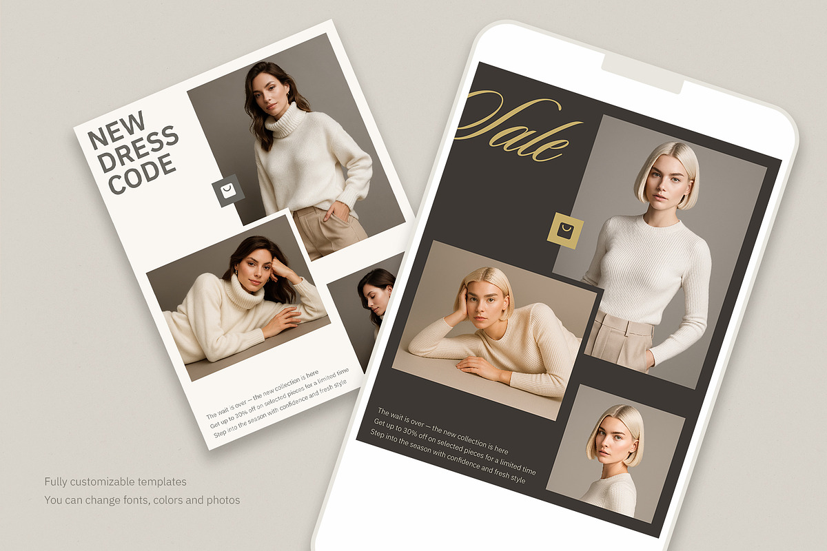 Canva Instagram Post Templates, a Social Media Template by Vasya Kobelev (Photo 7 of 7)