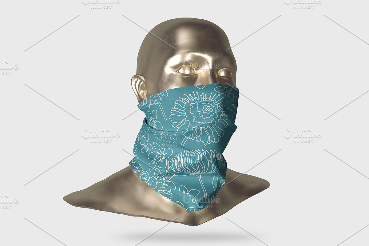 Face mask mockup 2, a Mask Mockup by Radmila (Photo 4 of 6)