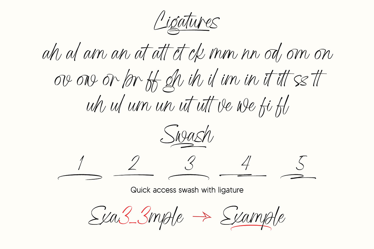 Adore Writing | Modern Script, a Script Font by Lemonthe (Photo 5 of 9)
