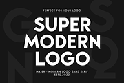 Majer – Modern Logo Sans Serif, a Sans Serif Font by Hamz Studio (Thumbnail 5 of 16)