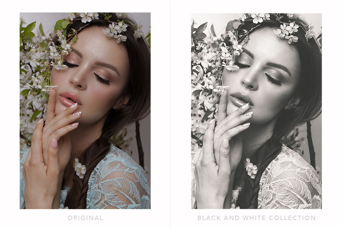 Black & White Lightroom Presets, an Action Add-On by BeArt-Presets (Photo 2 of 7)