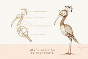 Procreate Bird Drawing Toolkit, a Brush Add-On by Lisa Glanz (Thumbnail 10 of 13)