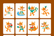 50 Fox Vectors Illustration, an Animal Illustration by Brickclay (Thumbnail 10 of 10)
