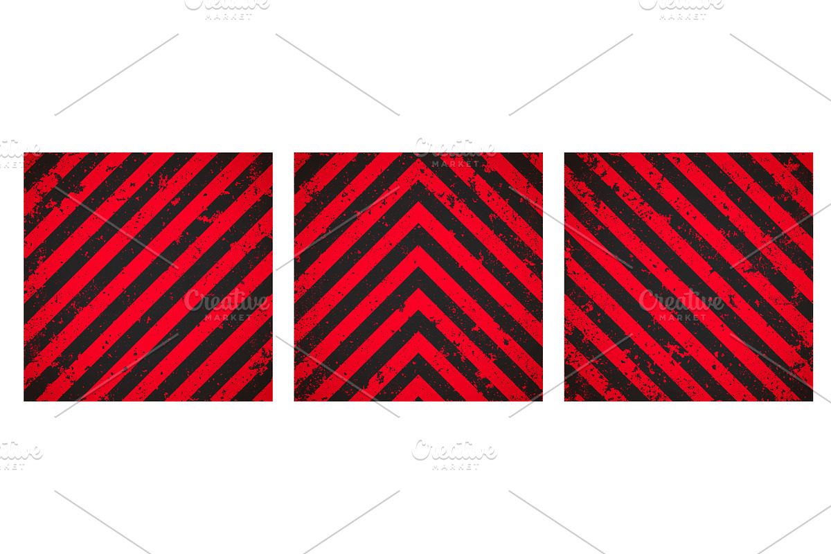 Warning sign with red and black, an Object Illustration by 32pixels