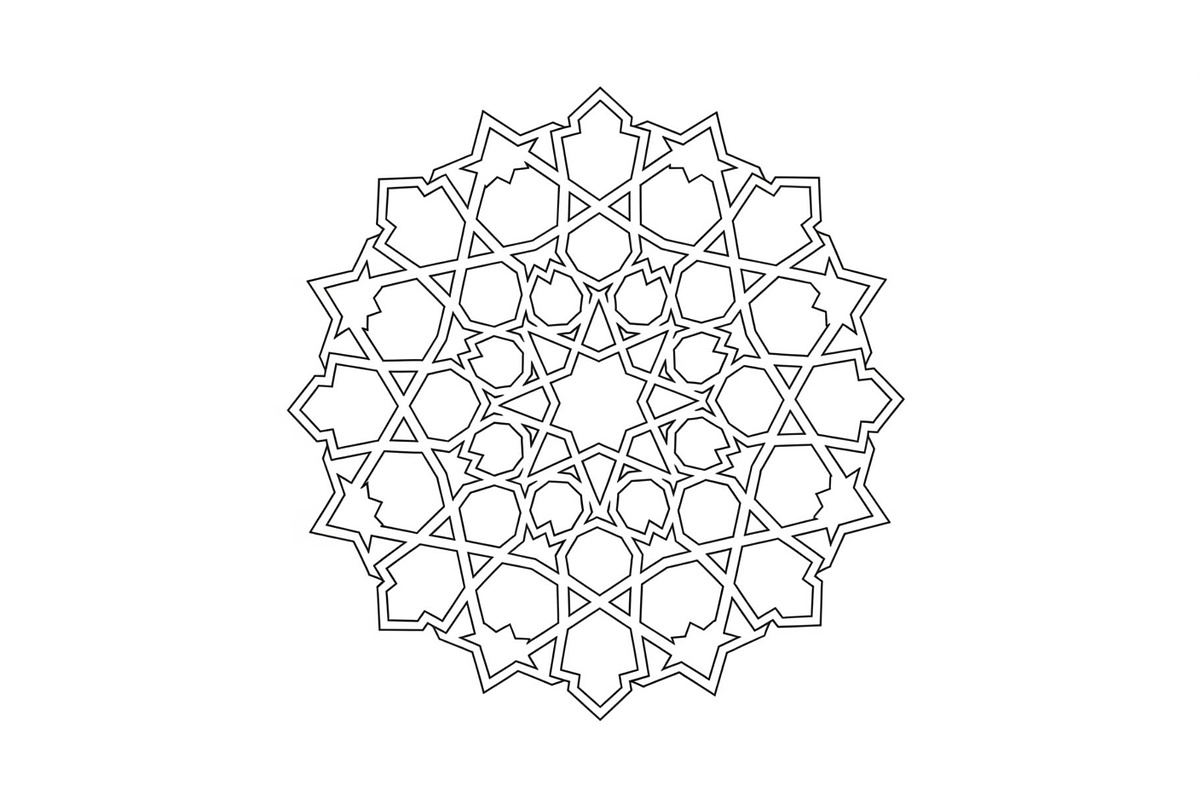 Islamic Mandala Geometric Bundle, an Illustration by Gaye Art (Photo 4 of 51)