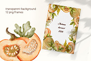 Autumn Harvest Watercolor Collection, a Seasonal Illustration by Pattern + watercolor (Thumbnail 4 of 12)