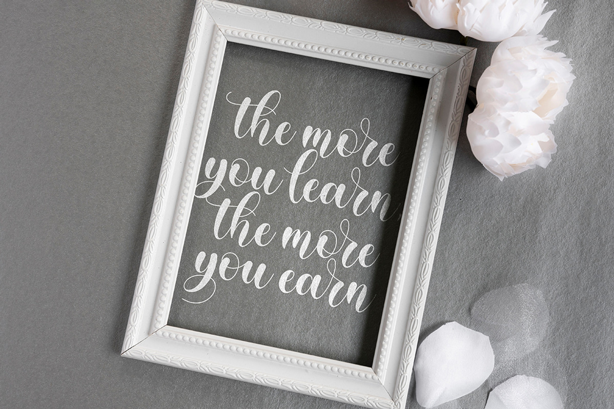 Morrissley | Modern Calligraphy, a Script Font by Almeera Std (Photo 11 of 12)