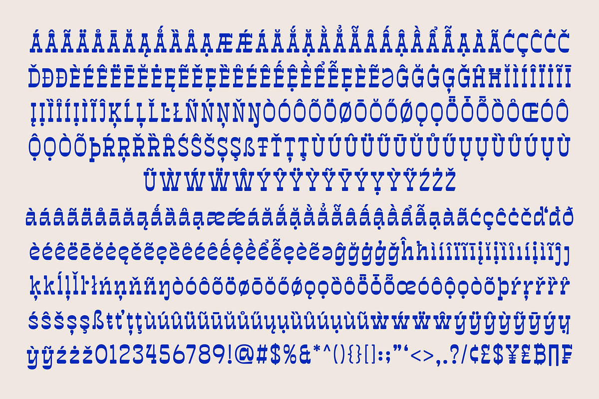 GR Rawdeo - Western Slab Serif, a Slab Serif Font by Garisman Std (Photo 5 of 18)