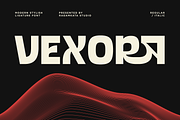 Vexora - Modern Ligature Sans Font, a Sans Serif Font by RagamKata (Thumbnail 1 of 10)