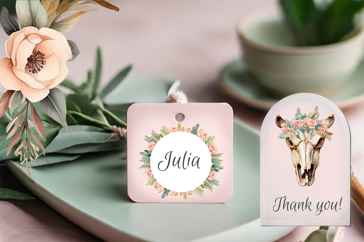Southwestern wedding design elements, an Object Graphic by Mrs.Swan_Design (Photo 9 of 10)