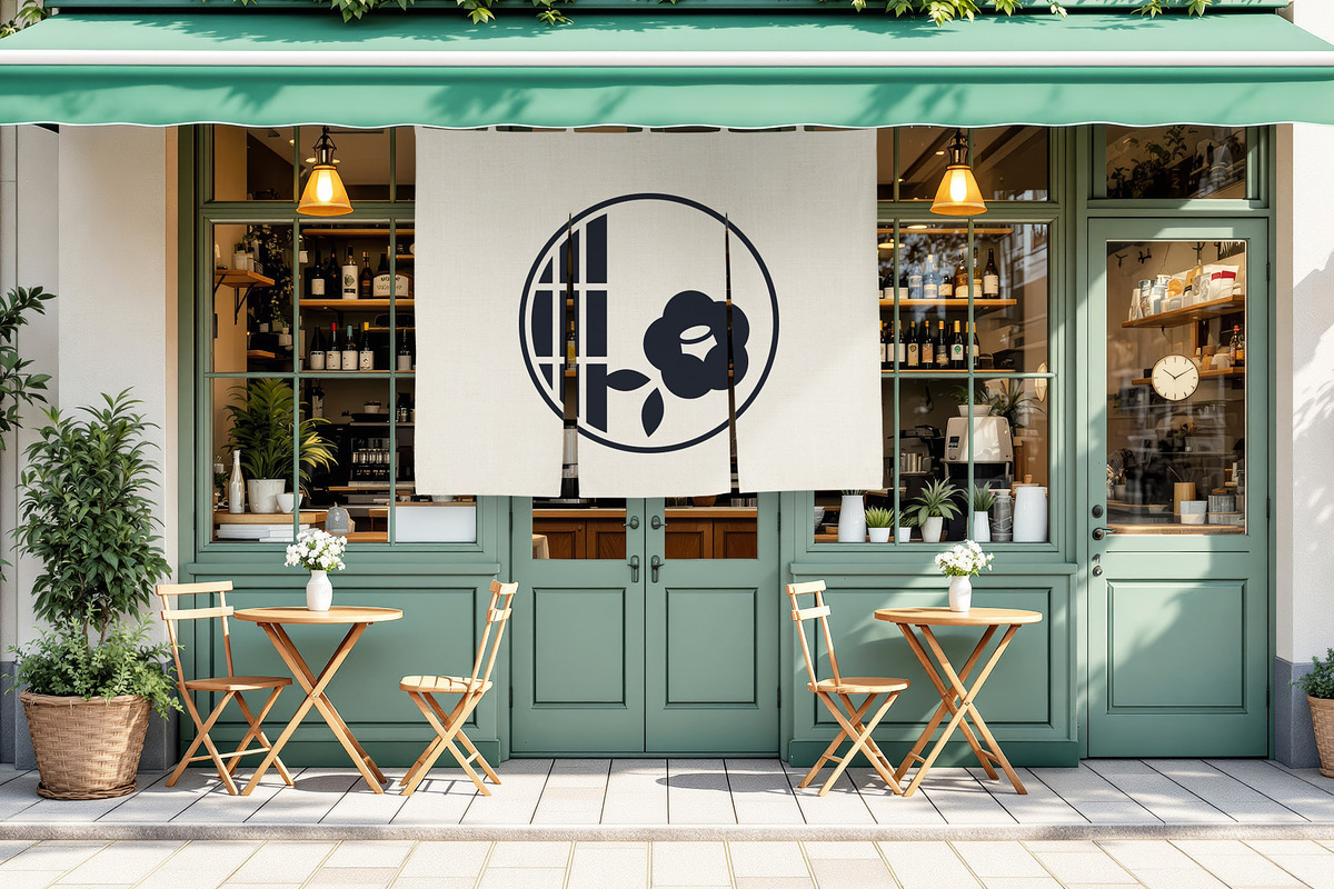 Modern Matcha Cafe Logo preview 5