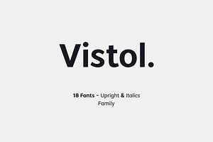 Vistol Sans Family