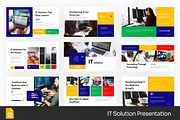 IT Solution Google Slides PowerPoint, a Presentation Template by Fit-tee (Thumbnail 1 of 4)
