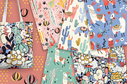 Llamas and Cacti, an Animal Illustration by Lidiebug (Thumbnail 5 of 6)