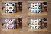 Patisserie Favorites Macaron Pattern, a Food Illustration by Elatedowl (Thumbnail 9 of 11)