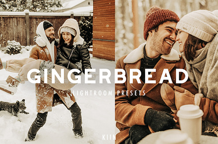 10 GINGERBREAD LIGHTROOM PRESETS
