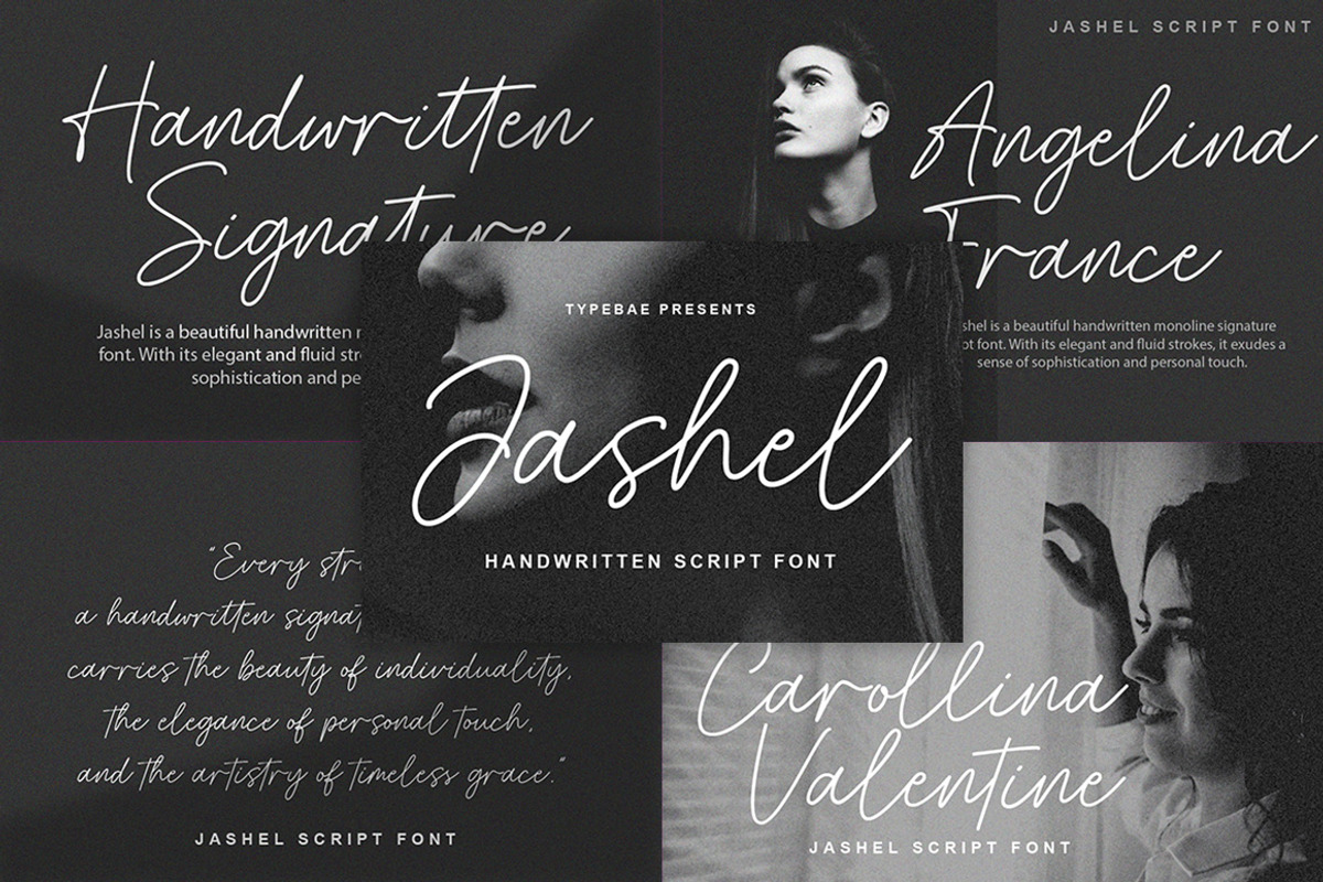 Beautiful Script Font Bundle Vol 1