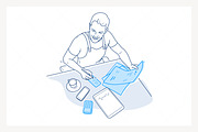 Bundle vol. 1 - Line Illustrations, a Graphic by PixelBender (Thumbnail 14 of 15)