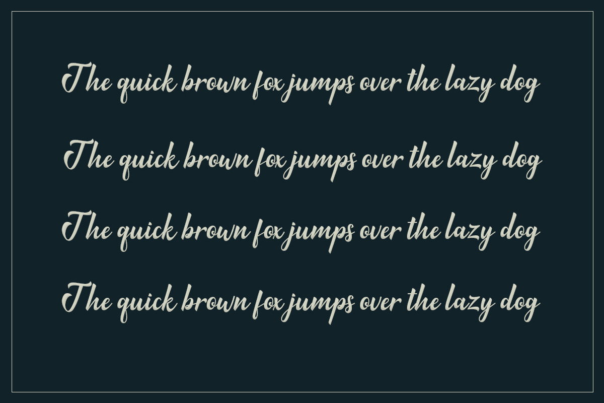 Minthas, a Script Font by Amarlettering (Photo 6 of 7)