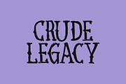 Crude Legacy, a Blackletter Font by Mirco Zett (Thumbnail 1 of 4)