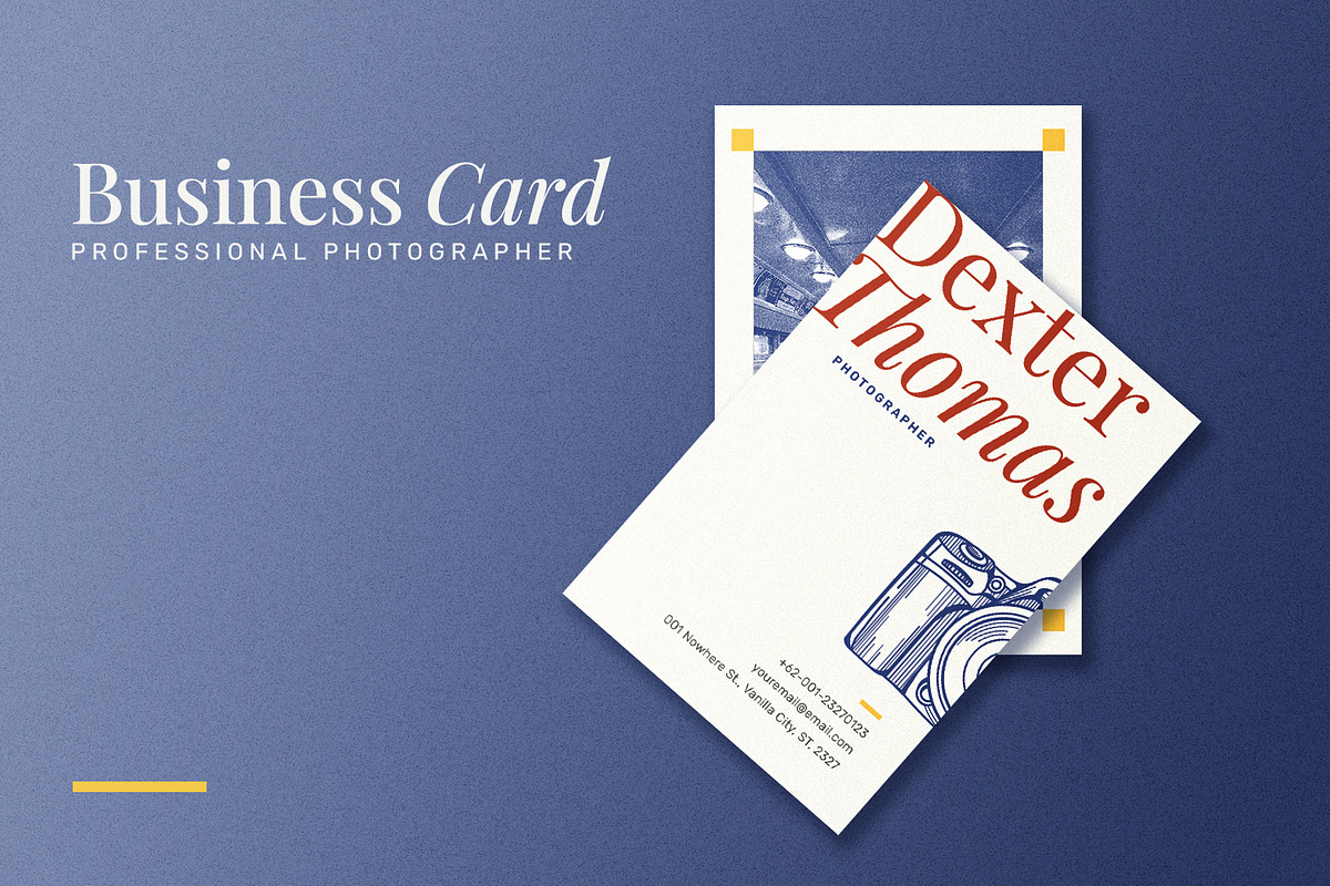 Vintage Photography - Business Card, a Business Card Template by VUNIRA (Photo 3 of 3)