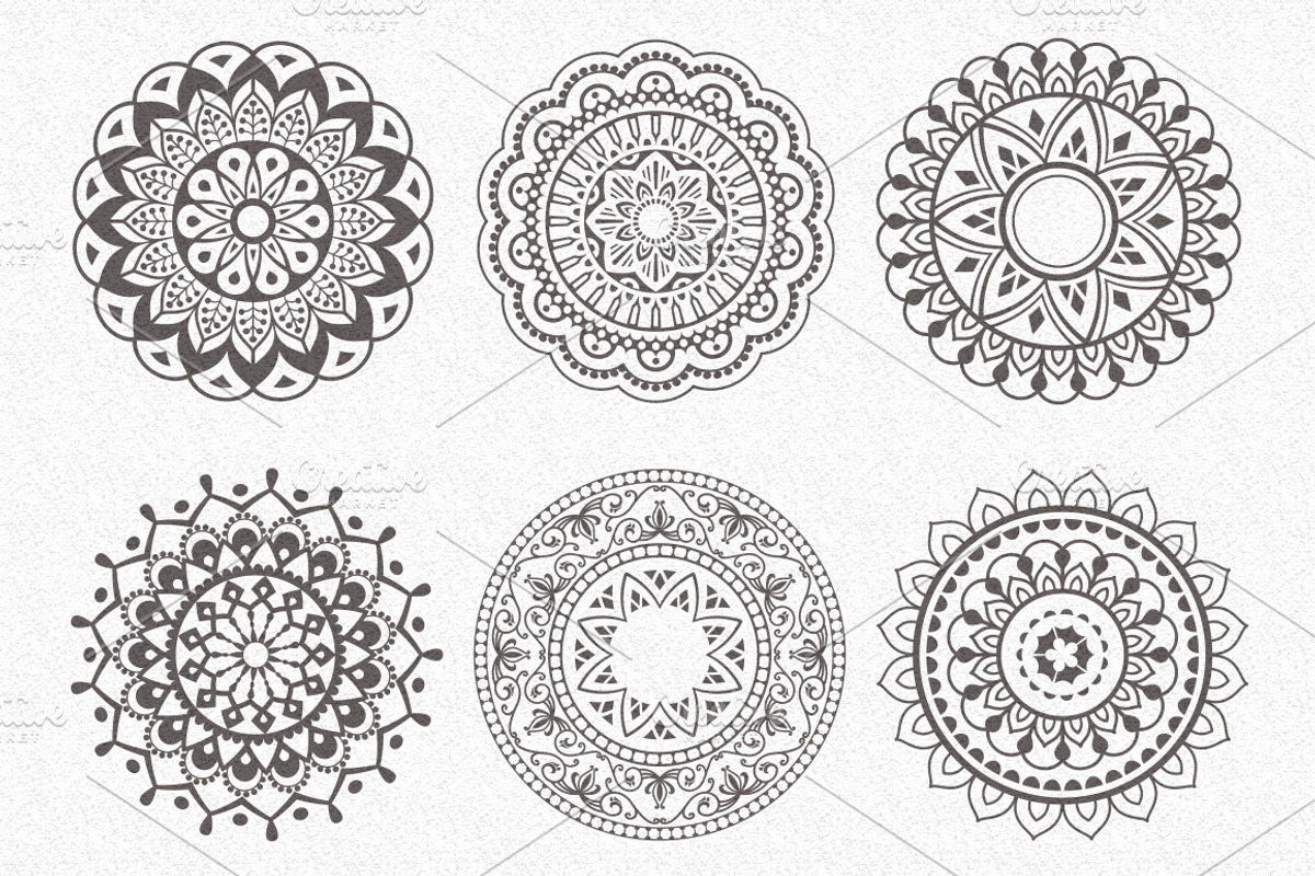 Round Decorative Ornaments, an Object Graphic by Solana (Photo 5 of 5)