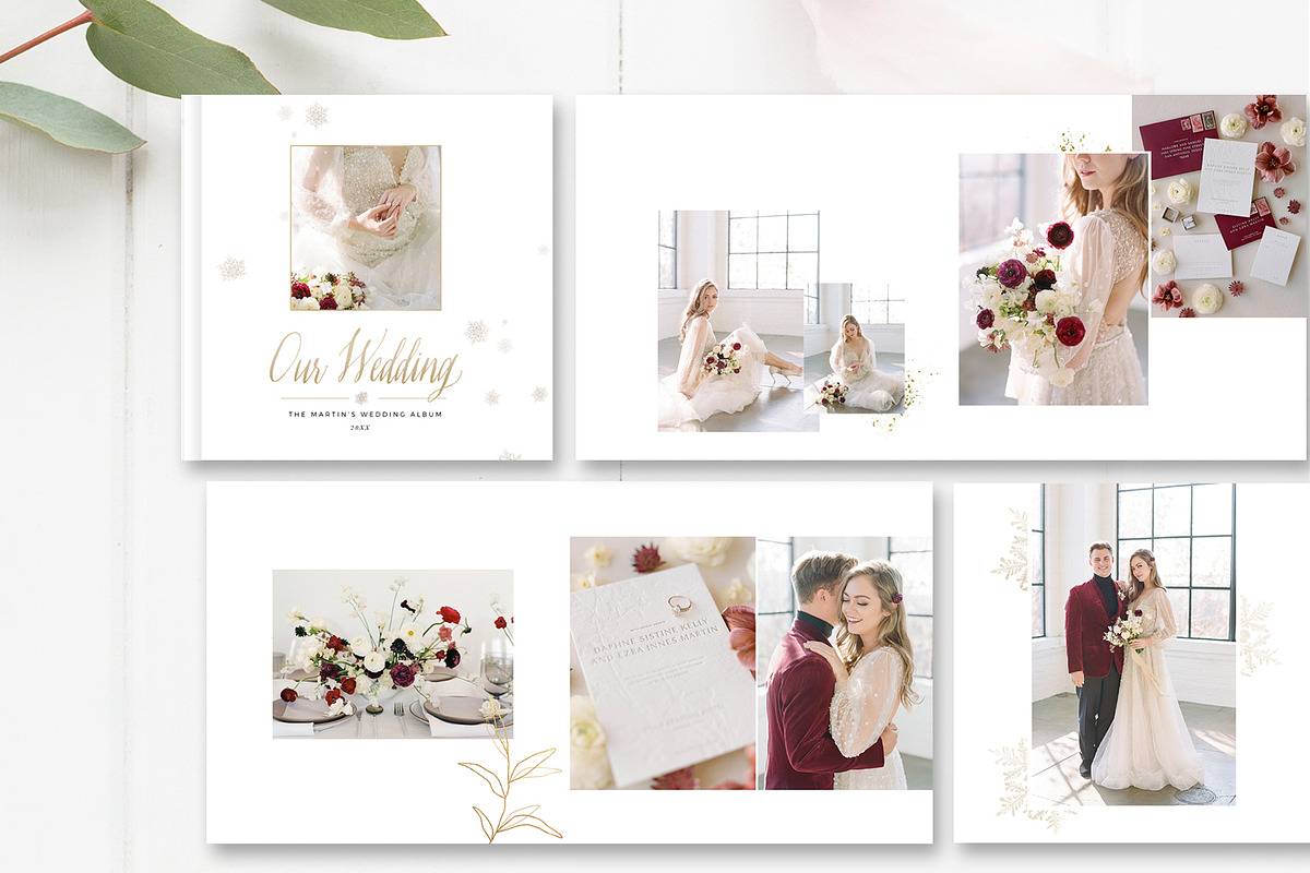 Gold Luxe Photography Album PSD, a Stationery Template by By Stephanie Design (Photo 1 of 13)