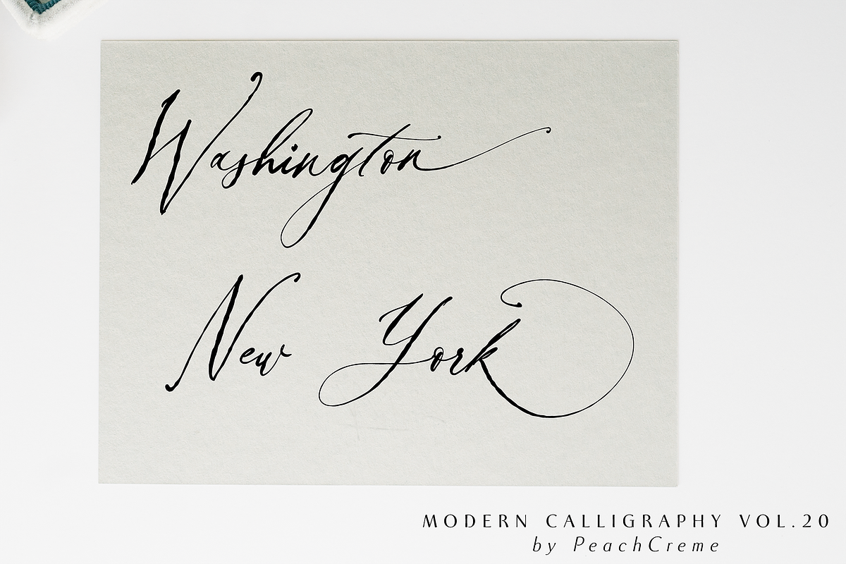 Balzak // Organic Calligraphy, a Script Font by PeachCreme (Photo 9 of 12)