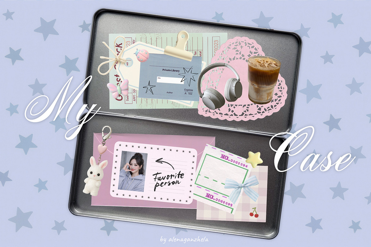 Little Moments - Soft Mixed Collage, an Object Graphic by alenaganzhela (Photo 5 of 10)