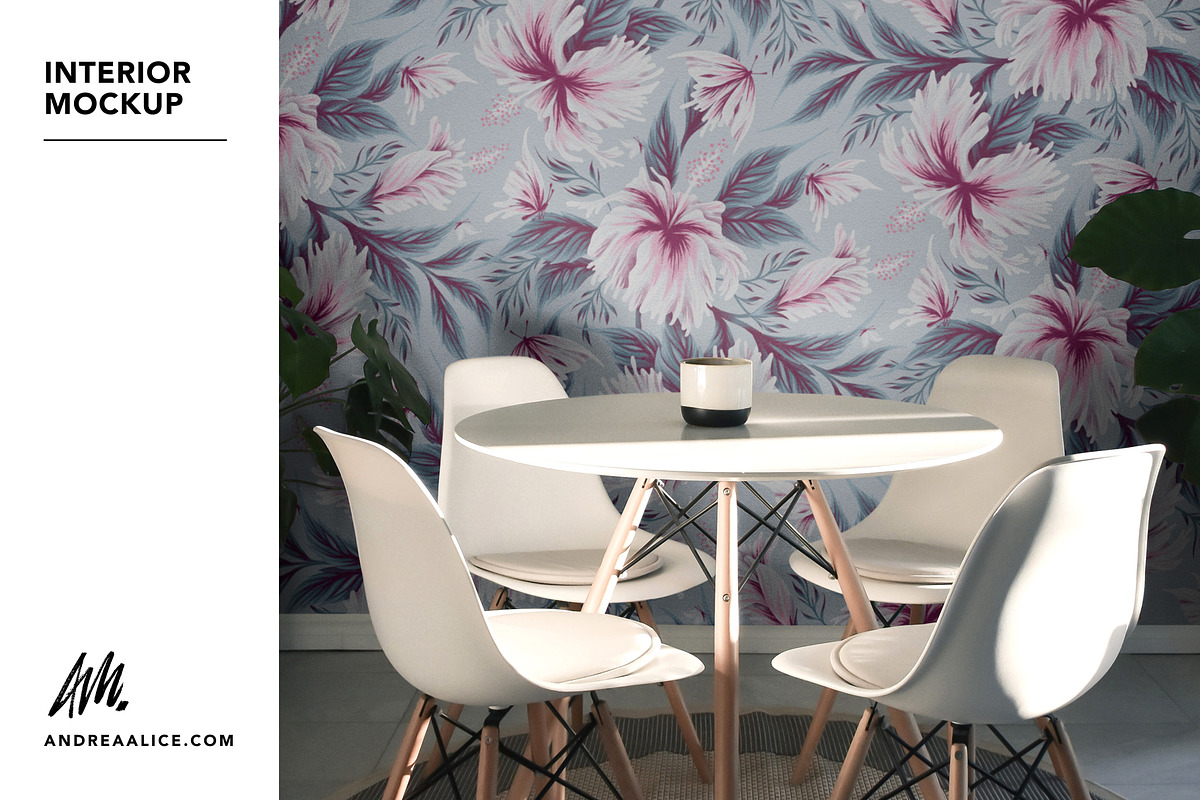 Interior Mockup - Modern Dining Room, a Household Mockup by Andrea Muller (Photo 6 of 7)