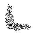Floral Corner Ornament Clipart Bundl, an Illustration by Creativeshirt (Thumbnail 24 of 48)
