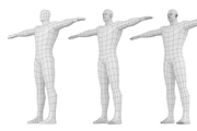 Hero Male in T-Pose Base Mesh, a Characters & Person 3D Model by VK Studio (Thumbnail 9 of 22)