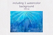 Fish watercolor clipart Ocean png, an Animal Illustration by AnastasiaWatercolor (Thumbnail 6 of 7)