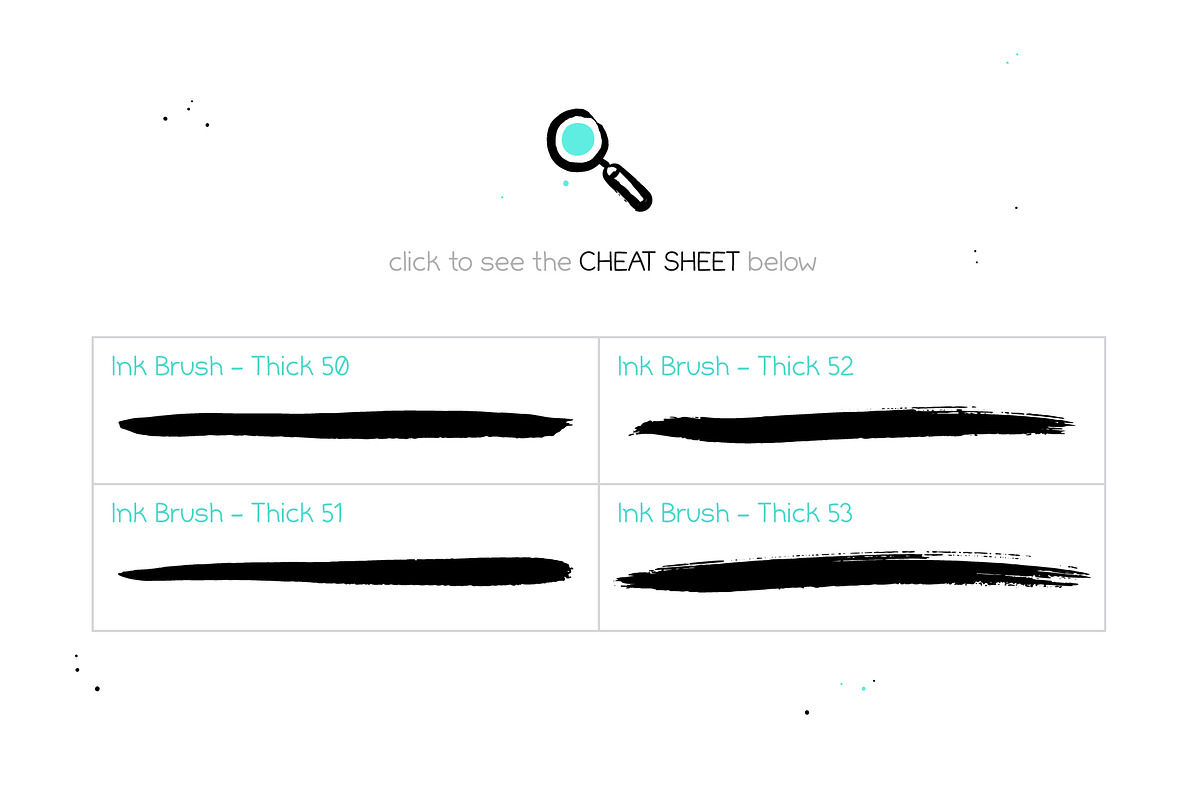 Hand Drawn Ink Brushes, a Brush Add-On by Side Project (Photo 6 of 7)