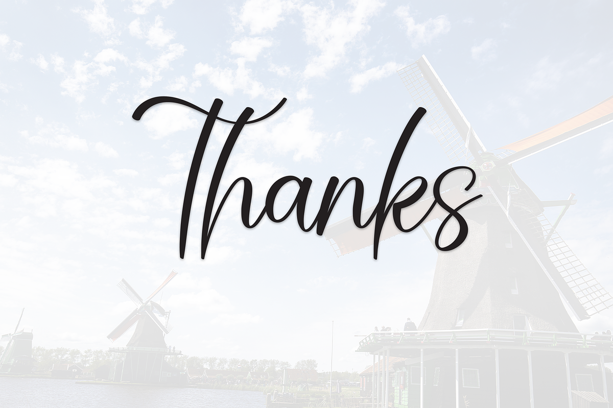 Amsterdam | Script Font, a Handwritten Font by Scratchones (Photo 9 of 9)