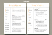 Resume Template | CV Template, a Resume Template by Advaita Printables (Thumbnail 2 of 4)