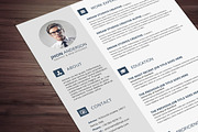 Resume Template, a Resume Template by GraphicsToll (Thumbnail 5 of 6)