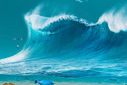 sea waves or surf isolated design, an Illustration by Nomad (Thumbnail 2 of 4)