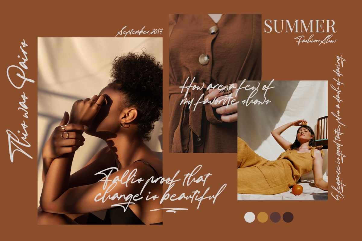 Black Lagoon | An Authentic Script, a Script Font by Colllab Studio (Photo 2 of 12)