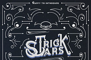 TrickStars Font + Extra Ornaments, a Font by PompoCo (Thumbnail 2 of 7)