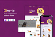 Animal Food Website Template - Tuime, a Bootstrap Template by HasThemes (Thumbnail 4 of 4)